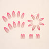 12 Sizes-24 Pcs Press On Nails W389