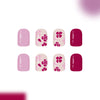 12 Sizes-24 Pcs Press On Nails C1541