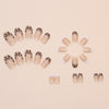12 Sizes-24 Pcs Press On Nails W1718