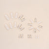 12 Sizes-24 Pcs Press On Nails W671