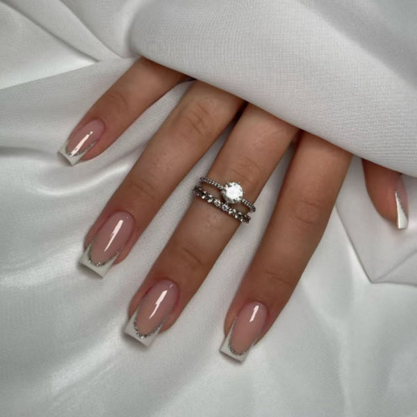 12 Sizes-24 PcsPress On Nails W1666