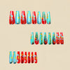 12 Sizes-24 Pcs Press On Nails Y553