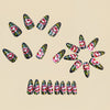 12 Sizes-24 Pcs Press On Nails Y1786