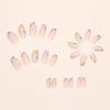 12 Sizes-24 Pcs Press On Nails W1950