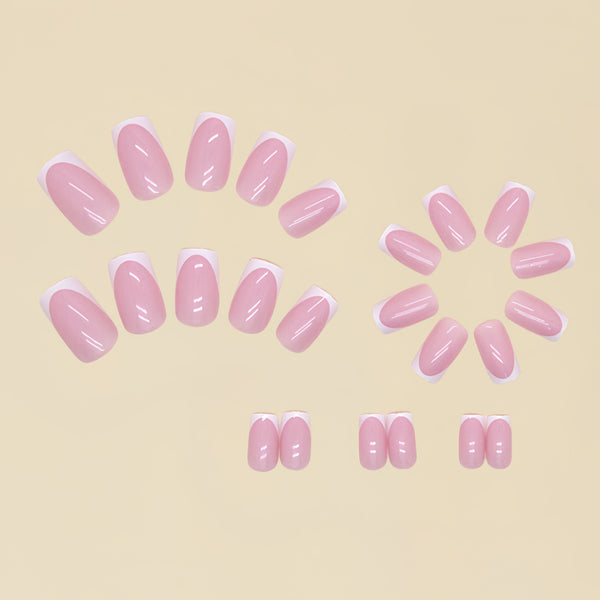 12 Sizes-24 Pcs Press On Nails Y106