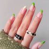 12 Sizes-24 Pcs Press On Nails JP1592