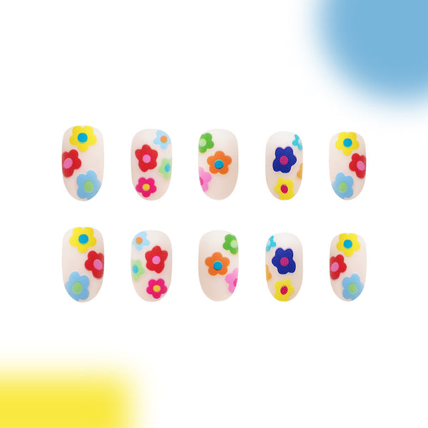 12 Sizes-24 Pcs Press On Nails C355