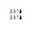 12 Sizes-24 Pcs Press On Nails JP2295