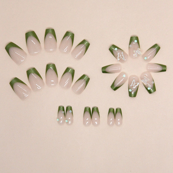 12 Sizes-24 Pcs Press On Nails Z791