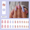 12 Sizes-24 Pcs Press On Nails W118