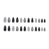 12 Sizes-24 Pcs Press On Nails W267