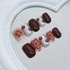 12 Sizes-24 Pcs Press On Nails R982