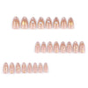 12 Sizes-24 Pcs Press On Nails JP3650