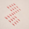 12 Sizes-24 Pcs Press On Nails W798