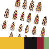 12 Sizes-24 Pcs Press On Nails JP4128