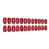 12 Sizes-24 Pcs Press On Nails JB1322
