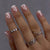 12 Sizes-24 Pcs Press On Nails W1973