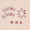 12 Sizes-24 Pcs Press On Nails W1600