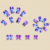 12 Sizes-24 Pcs Press On Nails Y272