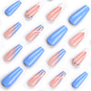 12 Sizes-24 Pcs Press On Nails JP2926