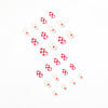12 Sizes-24 Pcs Press On Nails JP1374