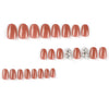 12 Sizes-24 Pcs Press On Nails JP2327