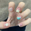 12 Sizes-24 Pcs Press On Nails R238