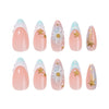 12 Sizes-24 Pcs Press On Nails JP4404