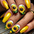 12 Sizes-24 Pcs Press On Nails Y1093