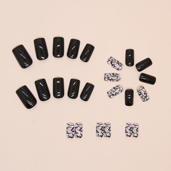 12 Sizes-24 Pcs Press On Nails W1515