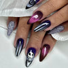 12 Sizes-24 Pcs Press On Nails W1831