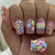 12 Sizes-24 Pcs Press On Nails W642