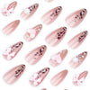 12 Sizes-24 Pcs Press On Nails JP3432
