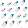 12 Sizes-24 Pcs Press On Nails JP1554