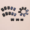 12 Sizes-24 Pcs Press On Nails W1870