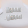12 Sizes-24 Pcs Press On Nails MY044
