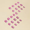 12 Sizes-24 Pcs Press On Nails Y025