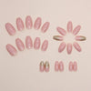 12 Sizes-24 Pcs Press On Nails W1236