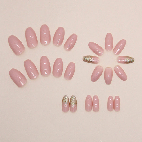 12 Sizes-24 Pcs Press On Nails W1236