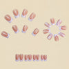 12 Sizes-24 Pcs Press On Nails Y925