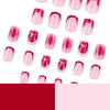 12 Sizes-24 Pcs Press On Nails JP3836