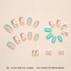 12 Sizes-24 Pcs Press On Nails W414