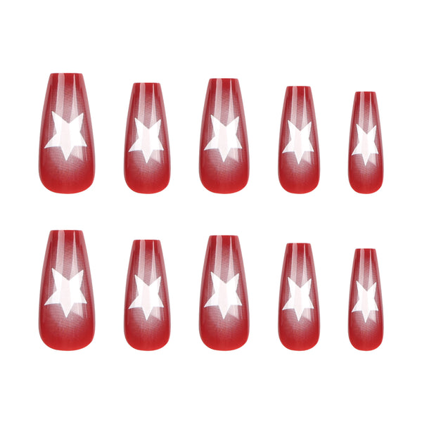 12 Sizes-24 Pcs Press On Nails JP3230