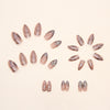 12 Sizes-24 Pcs Press On Nails Z547