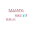 12 Sizes-24 Pcs Press On Nails JP2486