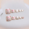 12 Sizes-24 Pcs Press On Nails F140
