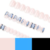12 Sizes-24 Pcs Press On Nails JP3954