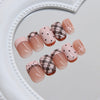 12 Sizes-24 Pcs Press On Nails R970