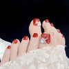 12 Sizes-24 Pcs Press On Nails JP1066