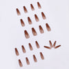 12 Sizes-24 Pcs Press On Nails JP1058
